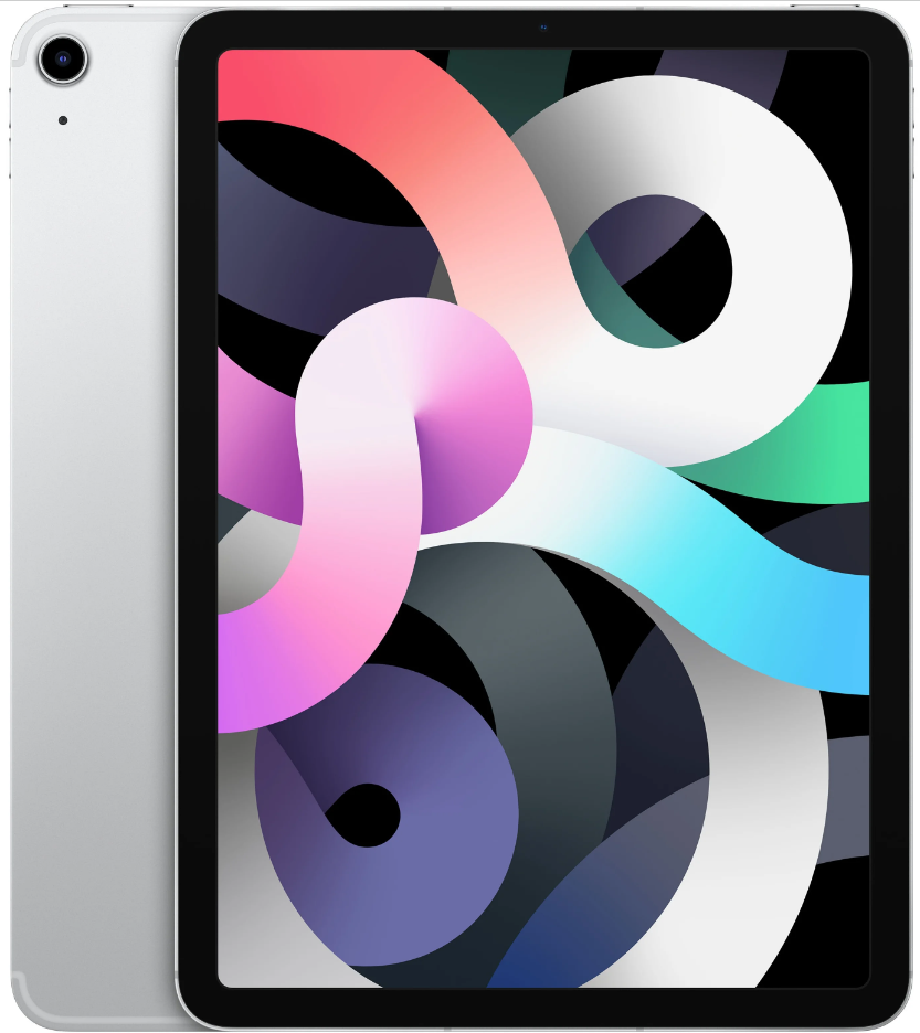 10.9" Планшет Apple iPad Air (2020), 256 ГБ, Wi-Fi + Cellular, серебристый
